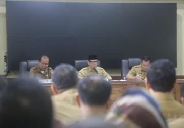 Rapat Staf Perdana Bupati dan Wakil Bupati OKU