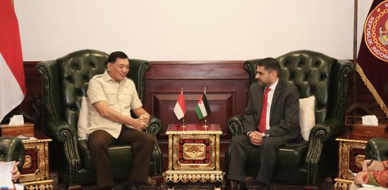 Bahas Penguatan Kerja Sama Pertahanan, Menteri Pertahanan RI Terima Kunjungan Duta Besar Yordania