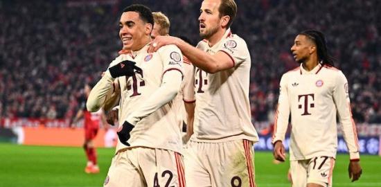 Bayern Munchen Menang 3-0 atas Bayer Leverkusen di Leg Pertama 16 Besar Liga Champions