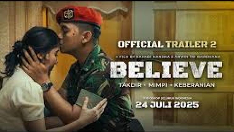 Film "Belive" Angkat Kisah Hidup Pangdam TNI, Jadi Inspirasi Untuk Generasi Muda