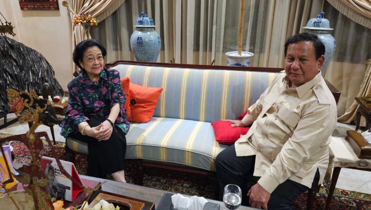 Pertemuan Prabowo dan Megawati Berlangsung Hangat, BG: Komitmen Jaga Stabilitas Politik Nasional