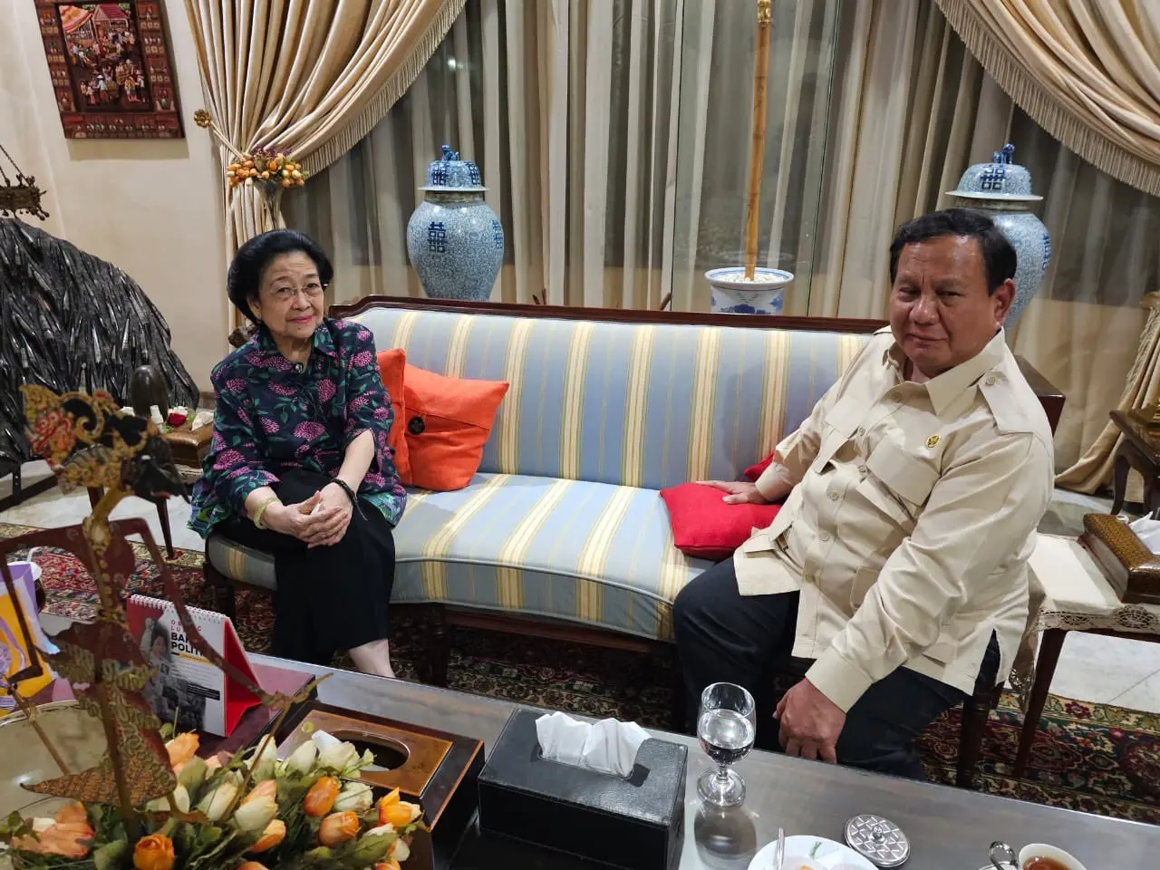 Pertemuan Prabowo dan Megawati Berlangsung Hangat, BG: Komitmen Jaga Stabilitas Politik Nasional