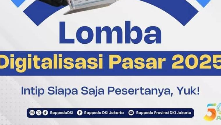 Pemprov DKI Jakarta Luncurkan Lomba Digitalisasi Pasar 2025 di Pasar Mayestik