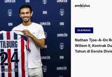 Nathan Tjoe-A-On Resmi Gabung Willem II Tilburg, Gaji Masih Jadi Tanda Tanya