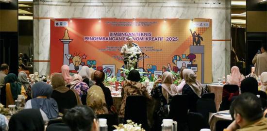 75 Pelaku UKM di Jakarta Pusat Didorong Kembangkan Ekonomi Kreatif Lewat Digitalisasi dan AI