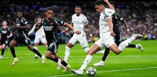 Arsenal Singkirkan Real Madrid di Bernabeu, Lolos ke Semifinal Liga Champions