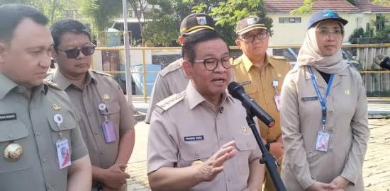 Gubernur Pramono Janjikan Revitalisasi Pasar Taman Puring Usai Kebakaran Hebat