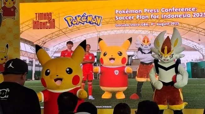 Pokemon Hadir di Kualifikasi Piala Asia U-23 2026: Kolaborasi Spesial The Pokemon Company dengan PSSI dan GSI