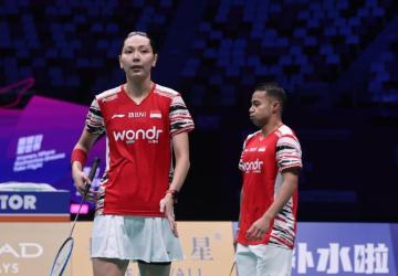 Gagal Menang, Rehan/Gloria Takluk dari Pasangan India di Laga Perdana Grup D