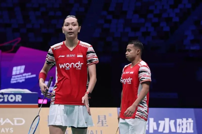 Gagal Menang, Rehan/Gloria Takluk dari Pasangan India di Laga Perdana Grup D