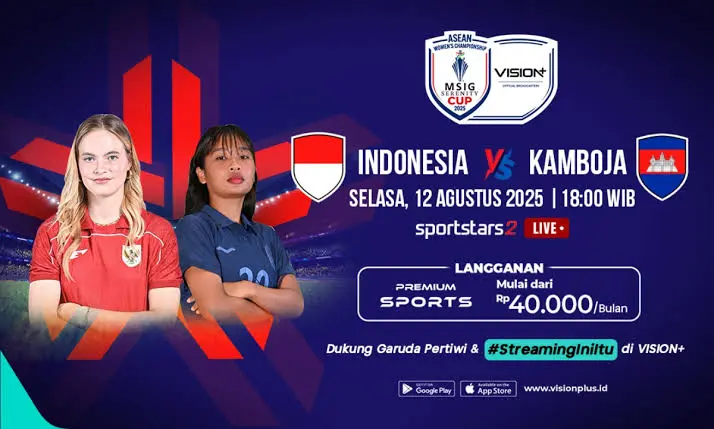 Timnas Wanita Indonesia Hadapi Kamboja di Laga Terakhir ASEAN Women’s Championship 2025