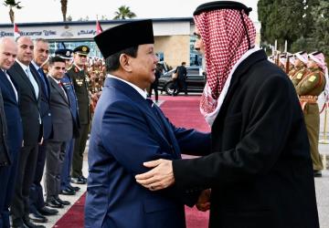 Pangeran Ghazi Antar Keberangkatan Presiden Prabowo ke Tanah Air