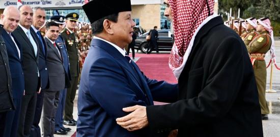 Pangeran Ghazi Antar Keberangkatan Presiden Prabowo ke Tanah Air