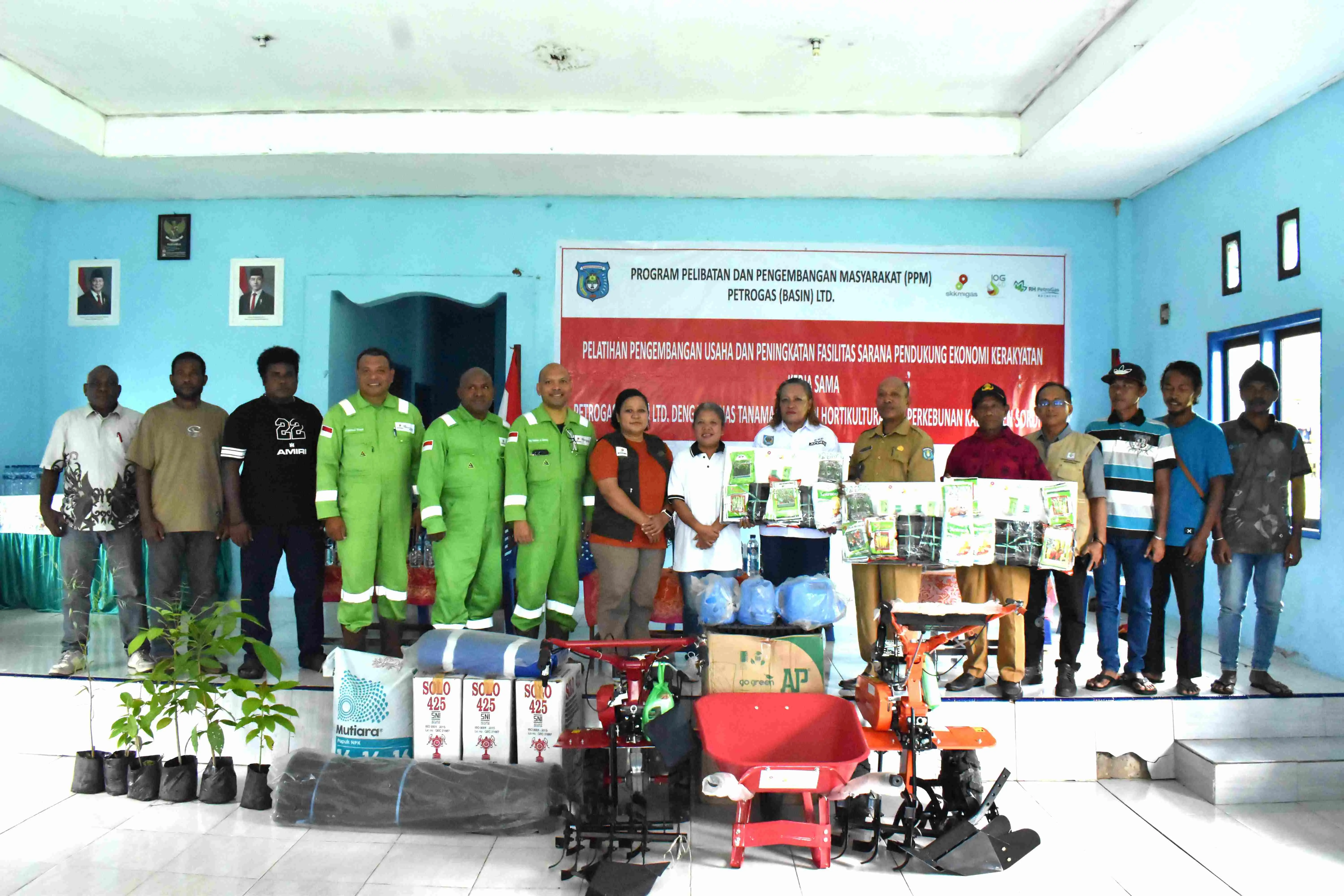 SKK Migas – KKKS Petrogas (Basin) Ltd. Dorong Peningkatan Ekonomi Masyarakat Distrik Seget Sorong