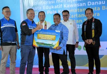 Pertamina Hulu Mahakam Terus Dukung Konservasi Pesut Mahakam Melalui Inovasi, Kolaborasi, dan Penguatan Ekowisata Masyarakat Desa Pela