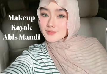 Tips Beauty : Trend Makeup Kayak Habis Mandi