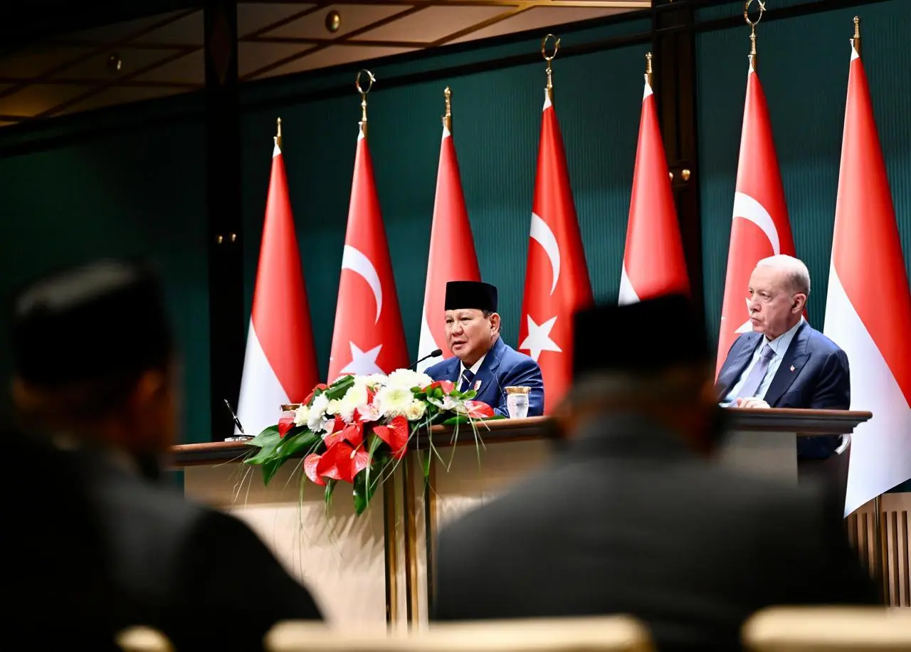 Presiden Prabowo dan Presiden Erdoğan Sepakati Langkah Konkret Perkuat Hubungan Bilateral