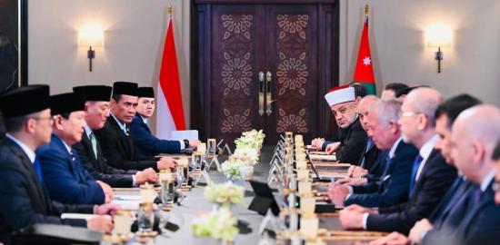 Presiden Prabowo dan Raja Abdullah II Sepakat Tingkatkan Kerja Sama Strategis
