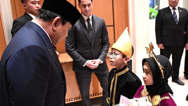 Presiden Prabowo Disambut Hangat Diaspora Indonesia di Kairo