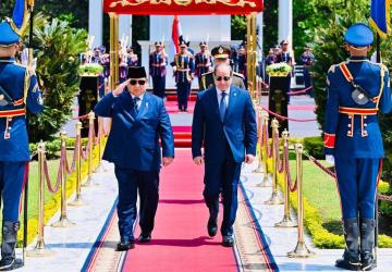 Presiden Prabowo Kunjungi Istana Al Ittihadiya, Disambut Resmi Presiden El-Sisi