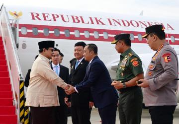 Presiden Prabowo Tiba di Tanah Air Usai Lawatan ke Kawasan Timur Tengah dan Turki