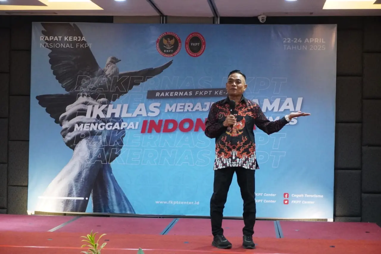 Rapat Kerja Nasional FKPT XII Tahun Anggaran 2025 Mengusung Tema "Ikhlas Merajut Damai, Menggapai Indonesia Emas"