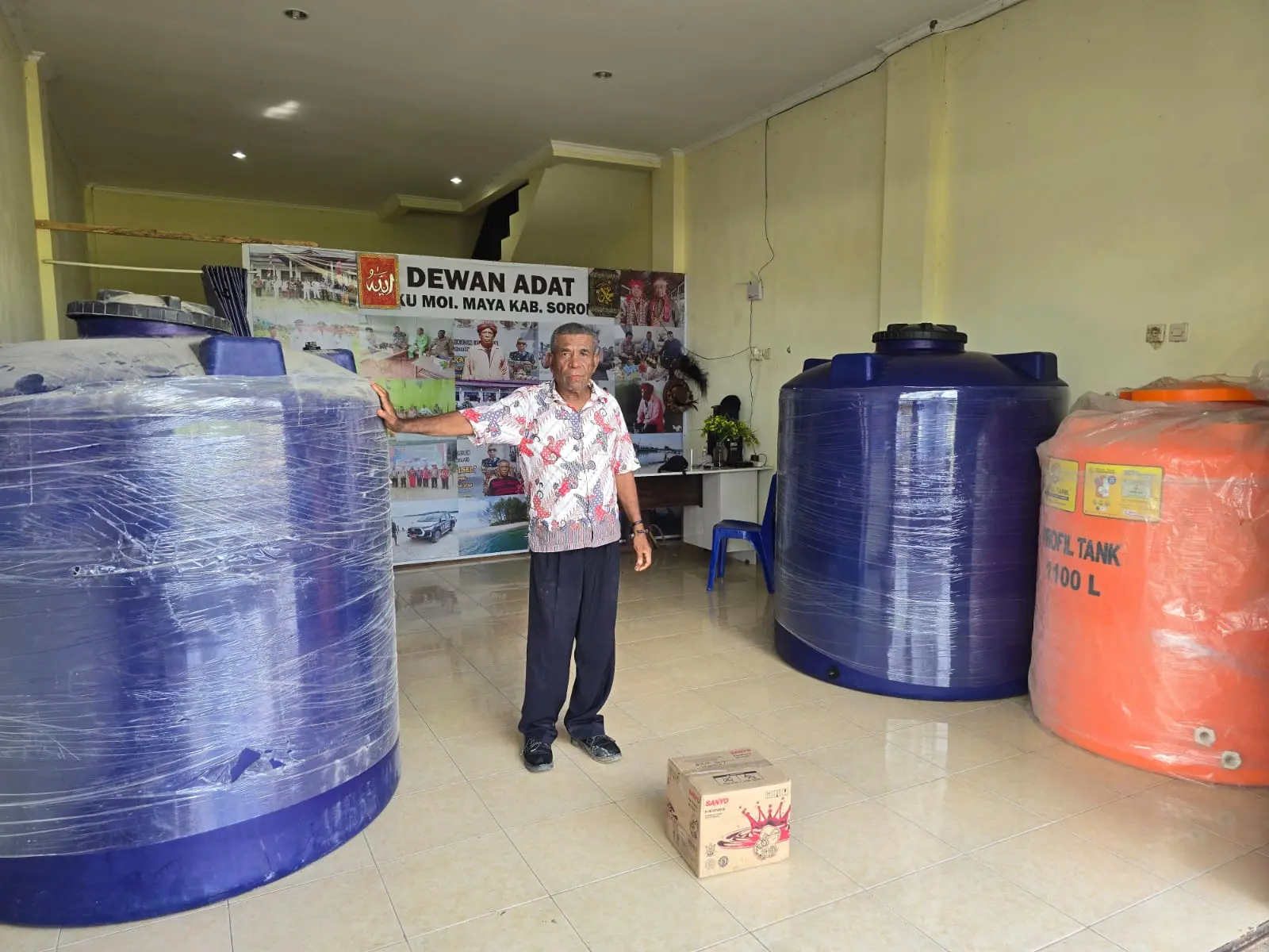 Impian Miliki Fasilitas Air Bersih di Salawati Selatan Terwujud Berkat Bantuan Presiden Prabowo Subianto