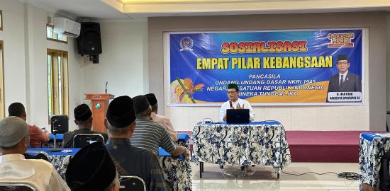 Sosialisasi Empat Pilar Kebangsaan oleh Anggota MPR RI H. Hartono Bersama YABSIRA di Kota Sorong