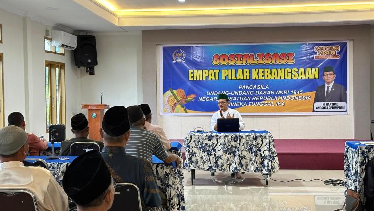 Sosialisasi Empat Pilar Kebangsaan oleh Anggota MPR RI H. Hartono Bersama YABSIRA di Kota Sorong