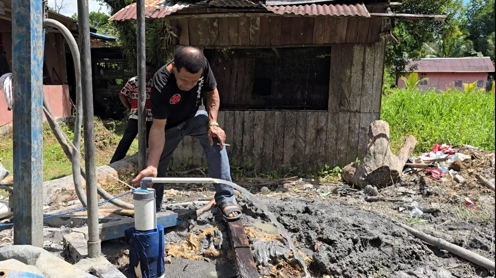 Impian Terfasilitasi Air Bersih Warga IMEKKO di Kampung Inamo Terwujud Berkat Bantuan Presiden Prabowo Subianto