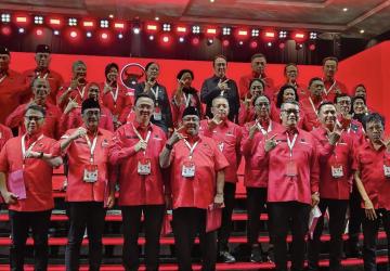 Kongres Ke-6 PDIP Resmi Ditutup, Megawati Umumkan Susunan DPP Baru