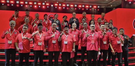 Kongres Ke-6 PDIP Resmi Ditutup, Megawati Umumkan Susunan DPP Baru