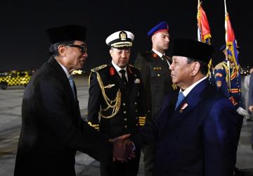 Tiba di Kairo, Presiden Prabowo akan Bertemu Presiden El Sisi