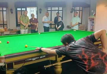 Kemenpora Tinjau Persiapan Tim Biliar Indonesia Menuju SEA Games Thailand 2025