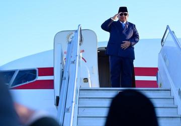 Usai Kunjungan di Turki, Presiden Prabowo Bertolak Menuju Mesir