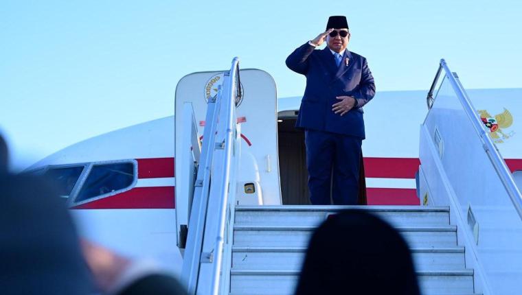 Usai Kunjungan di Turki, Presiden Prabowo Bertolak Menuju Mesir