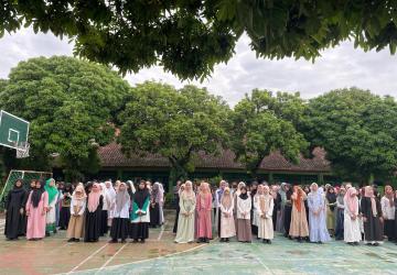 Tanamkan Nilai Kepedulian, SMP 1 Banguntapan Bantul Gelar Program Santunan Rutin untuk Siswa Yatim