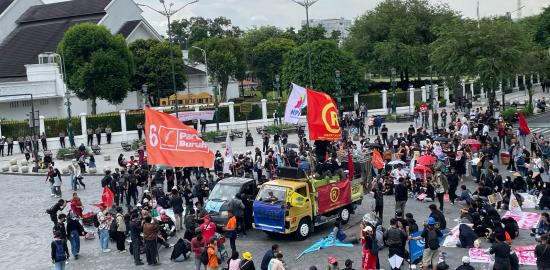 May Day di Yogyakarta: Buruh Tuntut Keadilan Kerja, Negara Diminta Tak Tutup Mata