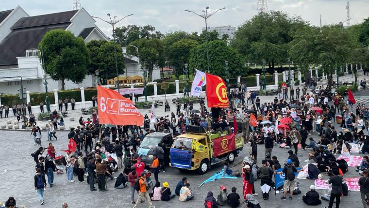 May Day di Yogyakarta: Buruh Tuntut Keadilan Kerja, Negara Diminta Tak Tutup Mata
