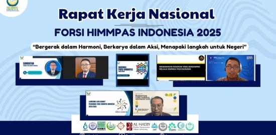 Forsi Himmpas Indonesia Gelar Rakernas 2025, Lantik Pengurus Baru dan Luncurkan Kabinet Puskornas