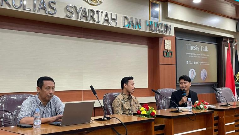 ISLaMS Soroti Politik Hukum Jaminan Produk Halal dalam Thesis Talk #5