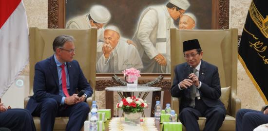 Delegasi Parlemen Eropa Kagumi Toleransi Indonesia saat Kunjungan ke Masjid Istiqlal