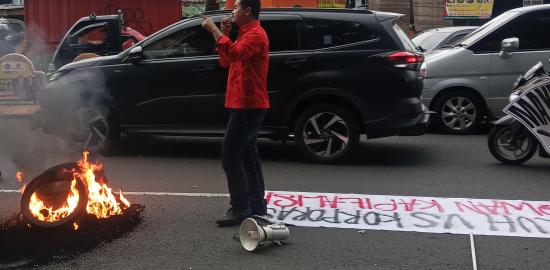 LMND Banten Tegaskan Komitmen Jadi Garda Terdepan Perjuangkan Hak Buruh dan Soroti Persoalan BGN Jelang Hardiknas