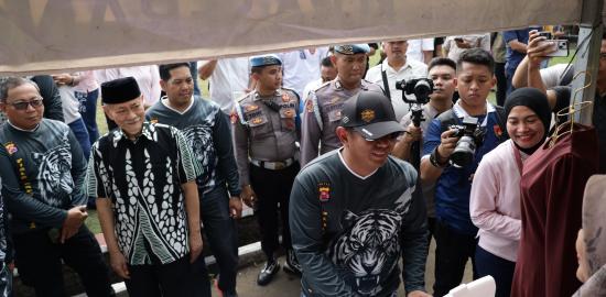 Semarak Hari Bhayangkara ke-80, Polda Banten Banten Gelar Bazar UMKM, Pasar Rakyat dan Lomba Kicau Burung
