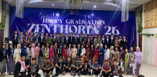 Penamatan Angkatan Zenthoria 2026 SMK Nasional Makassar