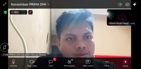 PW PRIMA DMI Kalimantan Barat Ikuti Konsolidasi Dukungan untuk Ayahanda Jusuf Kalla