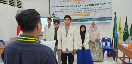 Konferensi Wilayah XXXIII PII Sumatera Utara Tetapkan Dewan Formatur Periode 2026–2028