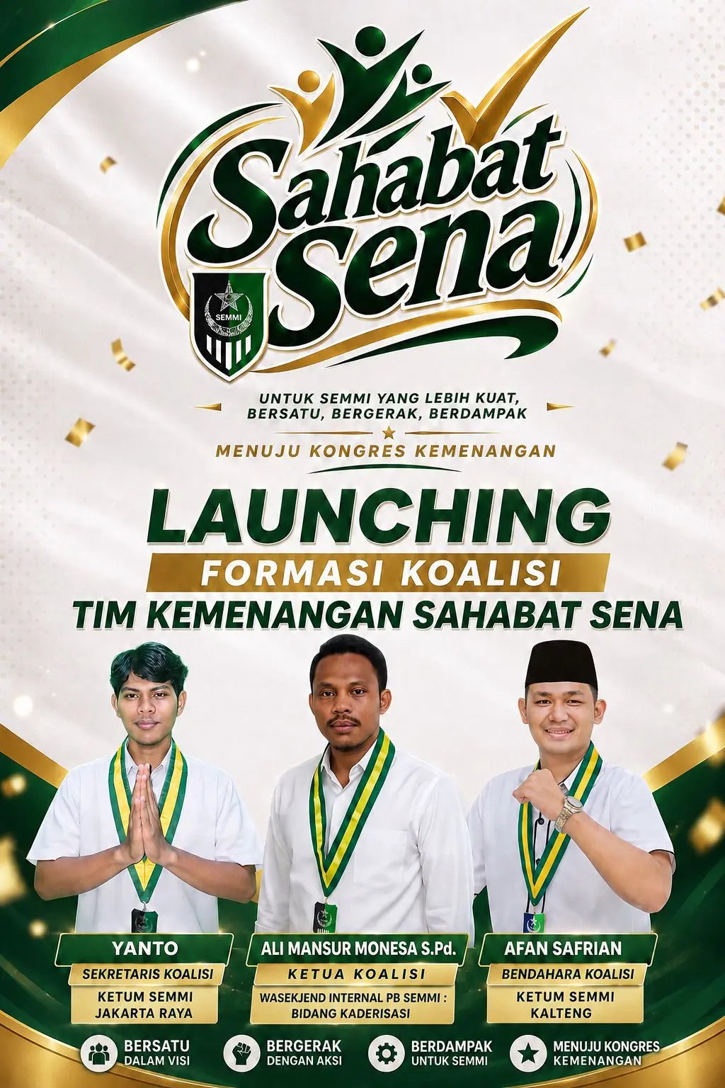 MENUJU KONGRES SEMMI KE IX, SAHABAT SENA: AJAK KADER SEMMI SENUSANTARA MEMILIH PEMIMPIN YANG EGALITER