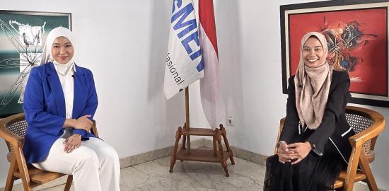 Dialog Interaktif di Studio AsMEN Bekasi, Kohati PB HMI Bahas Peran Mahasiswa di Era Digitalisasi
