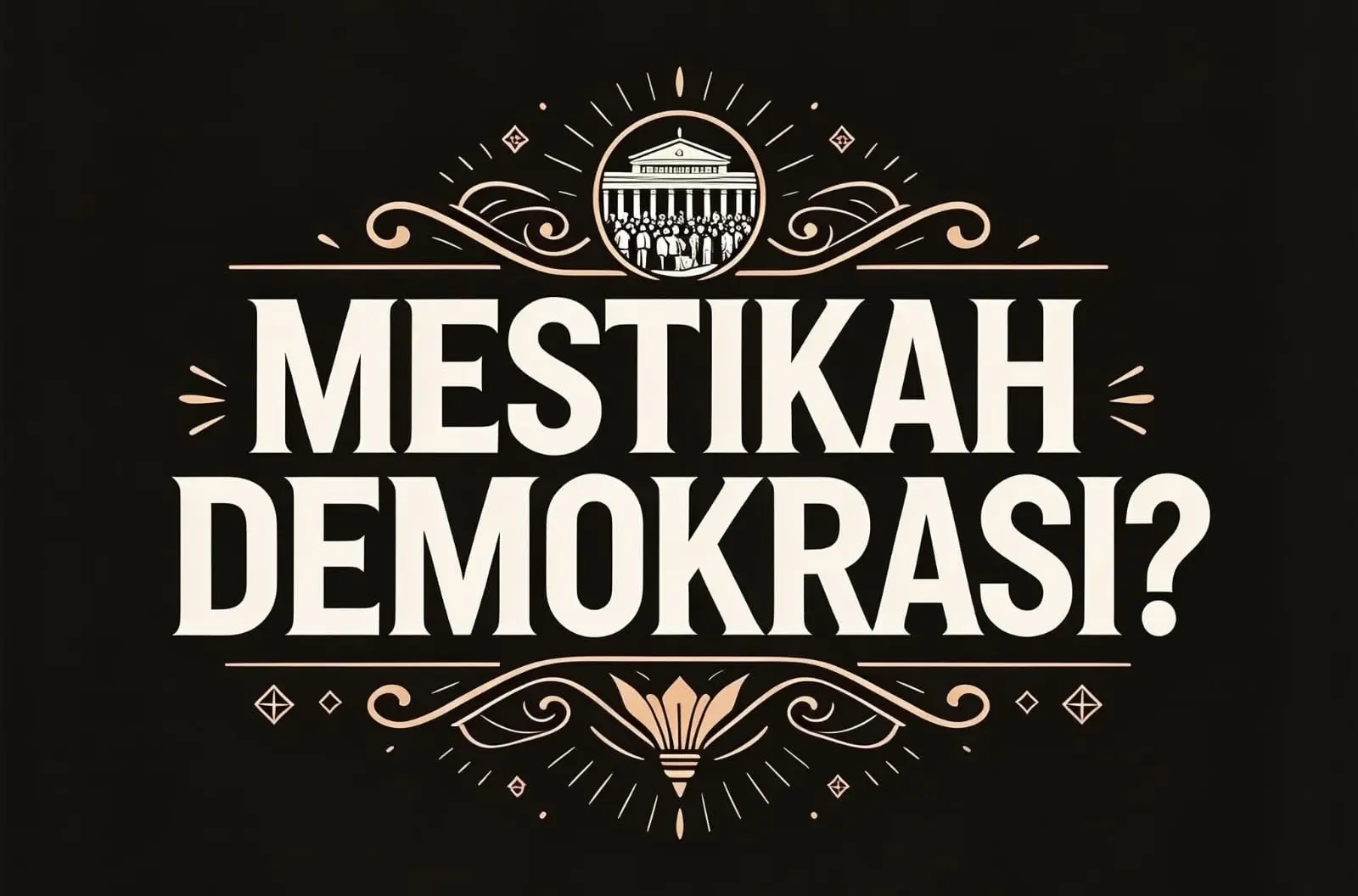Mestikah Demokrasi?